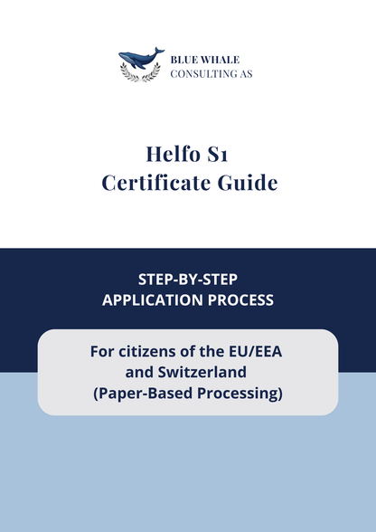 Helfo S1 Certificate Guide