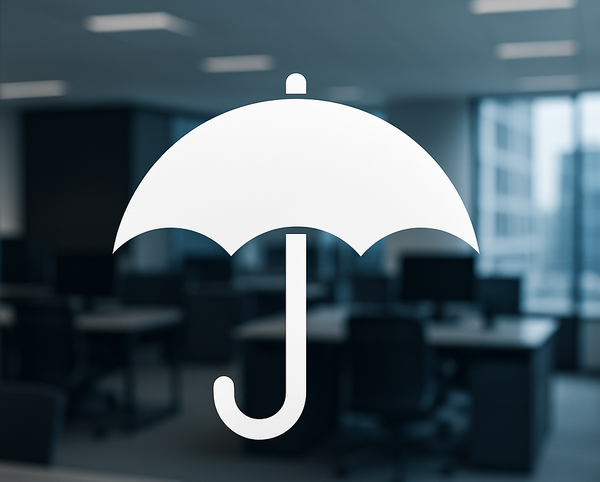 umbruella symbol. business envionment